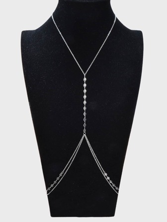 سلسلة جسم بديكور دائري بقص مجوف