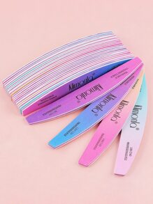 klimonla 4pcs Ombre 180/240 Grit Nail File - Multicolor - View 7