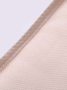 3 piezas/set bolsas organizadoras de viaje, bolsas de clasificación de ropa de equipaje portátil de poliéster para ropa, zapatos, ropa interior, artículos de tocador y otros accesorios de viaje - Beis - Ver 4