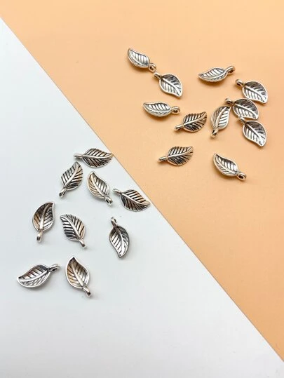 20pcsLeafDIYPendant - Popular on SHEIN