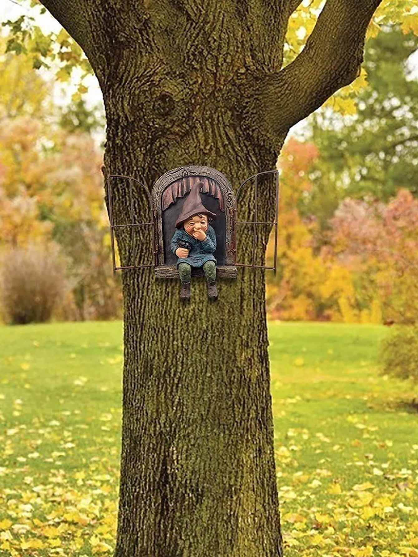 Decoración gnomo jardín - Café integral - Ver 1