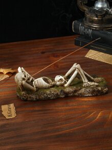 1pc Skeleton Shaped Incense Stick Holder Gifts Birthday Graduation - Multicolor - View 7
