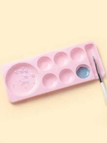 1 tấm pha màu nghệ thuật làm móng, đồ dùng làm móng, dụng cụ làm móng, dụng cụ làm móng, trở lại trường, móng tay, dụng cụ làm móng để dán móng tay - Hồng - Xem 1