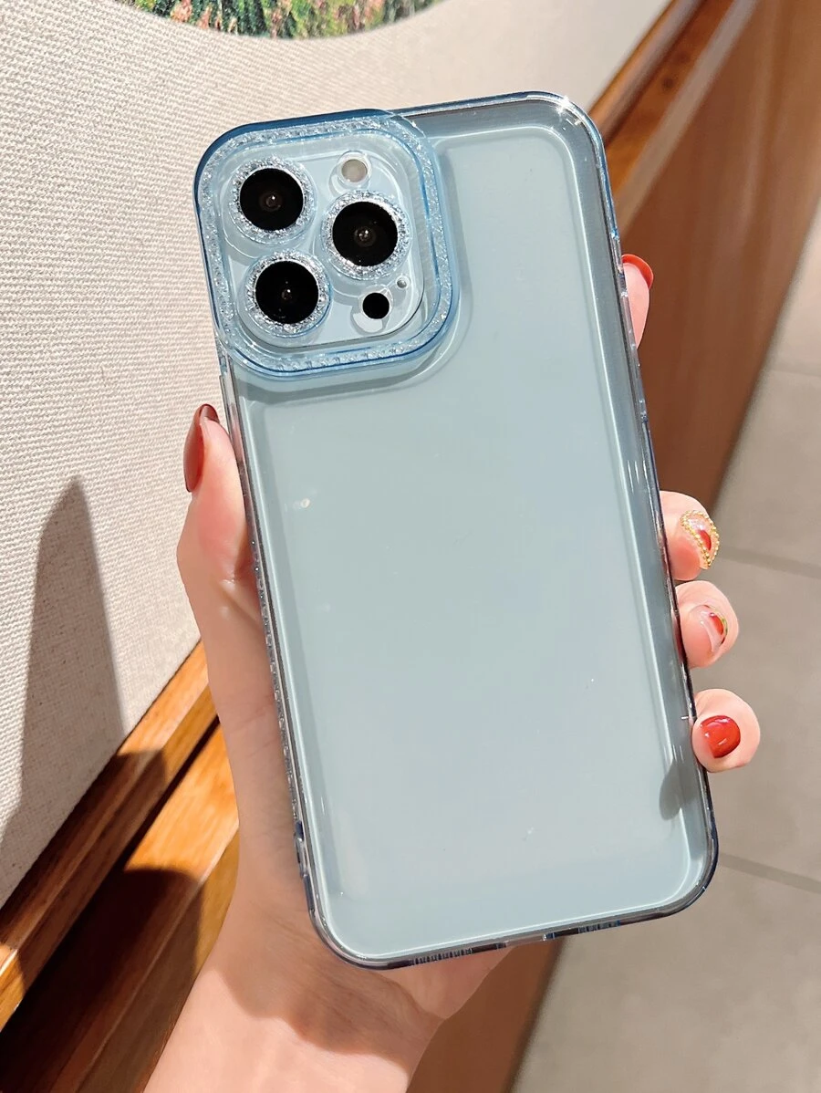 Funda de celular transparente - Azul - Ver 1