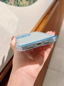Funda de celular transparente - Azul - Ver 3