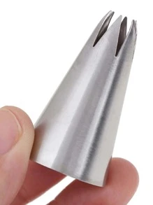 5入組不銹鋼裱花嘴 - 銀色 - 查看 4