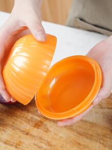 1入組塑膠洋蔥收納飼養員莢 - 黃色 - 查看 2