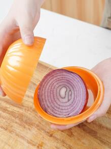 1入組塑膠洋蔥收納飼養員莢 - 黃色 - 查看 5