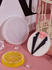 1 pieza Molde de caramelo diseño Camisa caballero - transparente - Ver 4