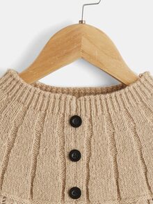 Baby Two Tone Flounce Sleeve Jumper - Multicolor - View 4