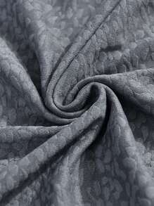 1入組素色有彈性沙發座墊套 - 深灰色 - 查看 6