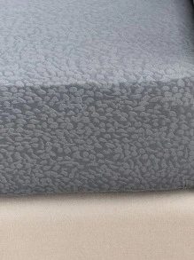 1入組素色有彈性沙發座墊套 - 深灰色 - 查看 8