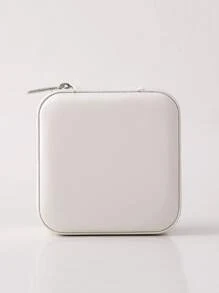 1入組首飾類收納便攜家用旅行收納耳環項鍊戒指首飾收納盒適用於女士配件