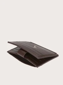 CUIKCA Nam Lychee Dập Nổi Thẻ Đựng Nhẹ Di Động, Thẻ Tín Dụng, Chứng Minh Thư Nhân Viên Cổ Trắng, Dành Cho Nam Ngày Lễ, Kỷ Niệm, Quà Tặng Sinh Nhật, Phụ Kiện, Quà Tặng Quà Tặng Cho Giáo Viên - Cà phê nâu - Xem 5