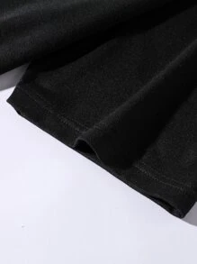 Claim Dot 2pcs Men's Casual Letter Print T-Shirt And Shorts Set, Summer - Multicolor - View 3