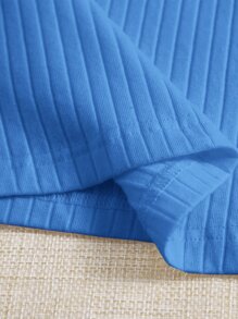 SHEIN EZwear Tank Top mit Rippenstrick