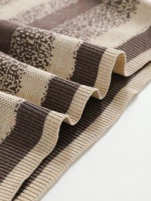 Boys Colour Block Drop Shoulder Jumper - Multicolor - View 3