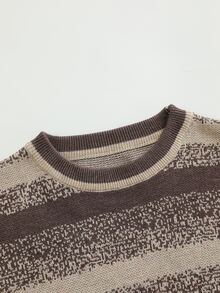 Boys Colour Block Drop Shoulder Jumper - Multicolor - View 6