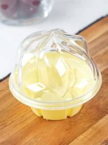 1入組塑膠冰淇淋盒 - 黃色 - 查看 1