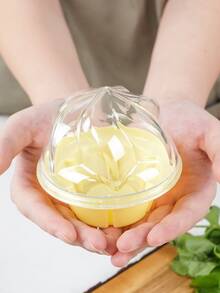 1入組塑膠冰淇淋盒 - 黃色 - 查看 4