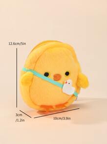 Niños Monedero mini con diseño de dibujos animados - Amarillo - Ver 4