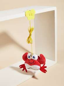 1 pieza Juguete para gato con diseño de cangrejo - Multicolor - Ver 1