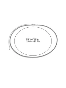 時尚流行男士簡約腰鍊，適合珠寶禮物和時尚外觀