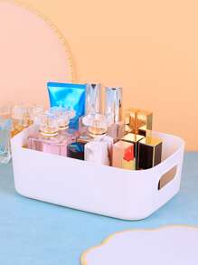 Hộp đựng mỹ phẩm, 1 hộp đựng đồ trang điểm bằng nhựa, hộp đựng nước hoa dung tích lớn, hộp đựng son bóng, hộp đựng đồ phòng tắm, hộp đựng đồ trên bàn làm việc phù hợp với mút trang điểm, sơn móng tay, son môi, đũa, kẹp tóc, cho tủ quần áo, nhà bếp, phòng, nhà, phòng ngủ, phòng tắm, nhà, phòng màu hồng, trang trí phòng khách, đồ du lịch, túi quà, quà tặng cho mẹ, bố, nam giới, bạn bè, giáo viên, sinh nhật, đám cưới, bàn làm việc, kệ, phụ kiện, hộp quà, quà tặng vui nhộn, lưu trữ, quà tặng cho phụ nữ, quà tặng Giáng sinh, ý tưởng quà tặng cho phụ nữ - trắng - Xem 3