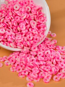 400pcs Round DIY Clay Beads - Multicolor - View 1