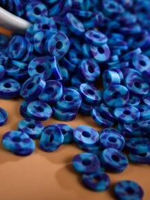 400 piezas cuenta redondo DIY - Multicolor - Ver 2