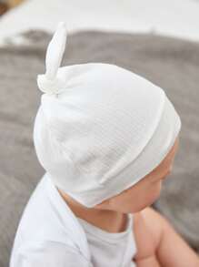 3pcs Baby Solid Hat - Multicolor - View 4