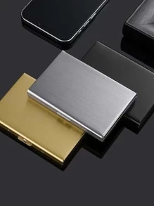 1 pieza Tarjetero unicolor al azar - Multicolor - Ver 2