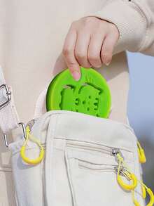 1入組貓貓設計隨機絨毛刷 - 彩色 - 查看 2