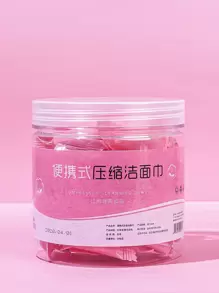 30pcs Compressed Face Towel - White - View 2