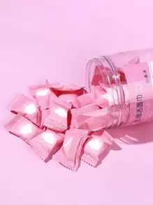 30pcs Compressed Face Towel - White - View 4