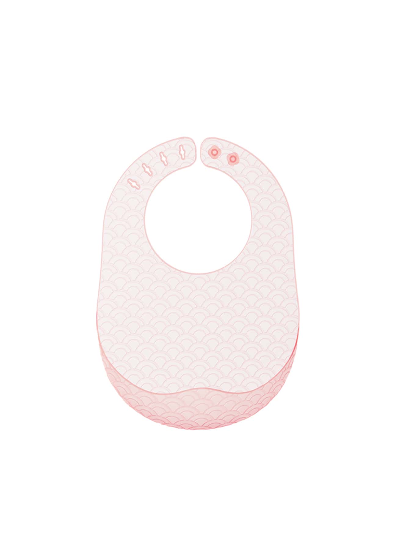 Yếm trẻ em rắn - Màu Hồng baby - Xem 1