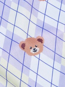 PETSIN Bear Print Pet Tank - Multicolor - View 7