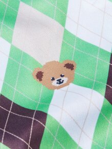 PETSIN Bear Print Pet Tank - Multicolor - View 6