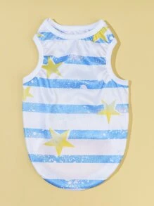 PETSIN Star & Striped Pattern Pet Tank