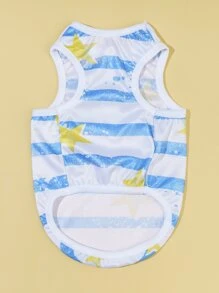PETSIN Star & Striped Pattern Pet Tank