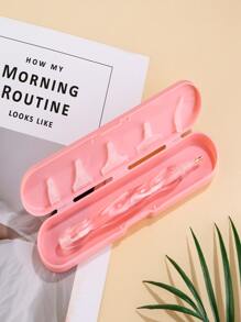 1pc Plastic Diamond Painting Drill Pen, Minimalist Pink DIY Diamond Painting Tool For Home