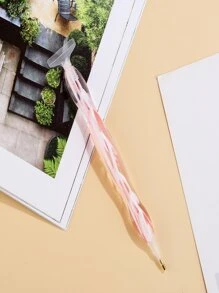 1pc Plastic Diamond Painting Drill Pen, Minimalist Pink DIY Diamond Painting Tool For Home