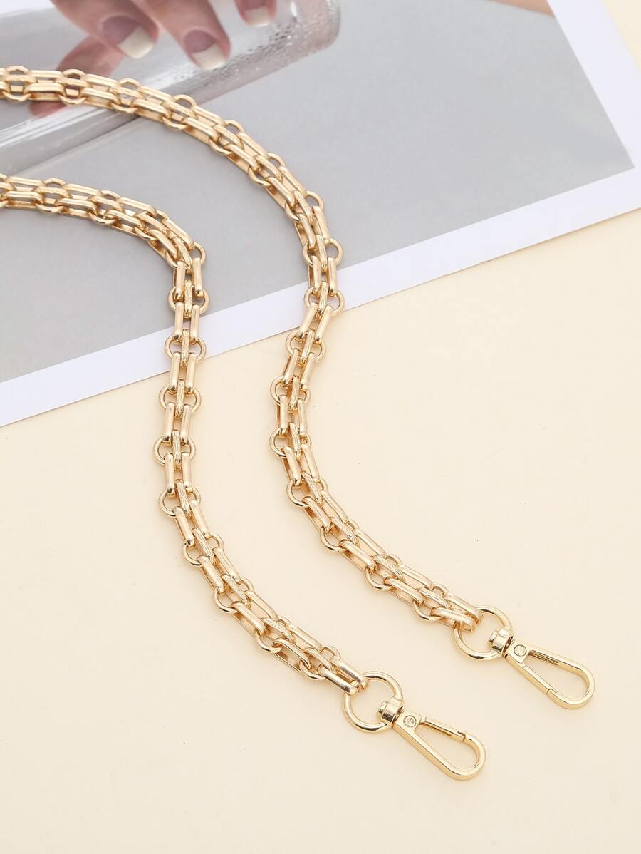 Phụ kiện túi màu trơn - Vàng - Xem 1