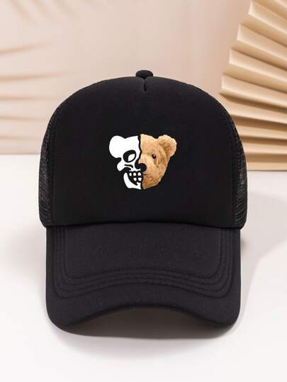 Guys Cartoon Graphic Baseball Cap