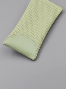 Solid Glasses Bag - Green - View 4