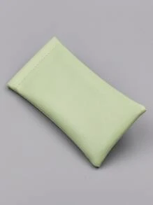 Solid Glasses Bag - Green - View 5