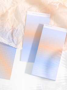 1入組漸變色隨機便簽簿 - 彩色 - 查看 2