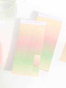 1入組漸變色隨機便簽簿 - 彩色 - 查看 3