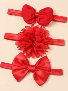 3pcs Baby Solid Headband