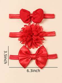 3pcs Baby Solid Headband